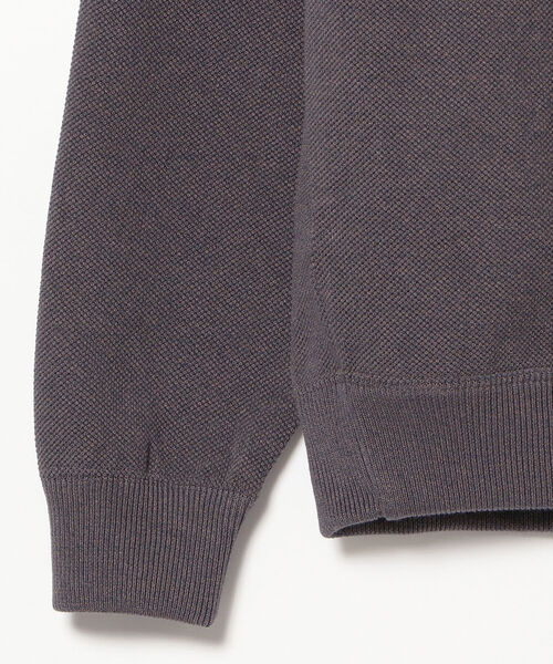 crepuscule(クレプスキュール)の「Crepuscule / 別注 クルーネック カーディガン(カーディガン/ボレロ・メンズ・チャコールグレー/サンドベージュ・1/2/3)」の17枚目の写真