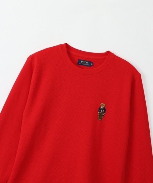セール】【POLO RALPH LAUREN】VARSITY ベア刺繍 ワッフル（その他