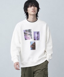 Pledge（プレッジ）の「/pledge/イラストプリント　ポンチプルオーバー（スウェット）」