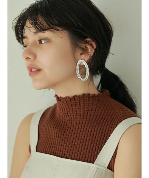 LAGUNAMOON（ラグナムーン）の「シズクフォルムピアス（ピアス（両耳用）・レディース・シルバー/ゴールド・FREE）」の8枚目の写真