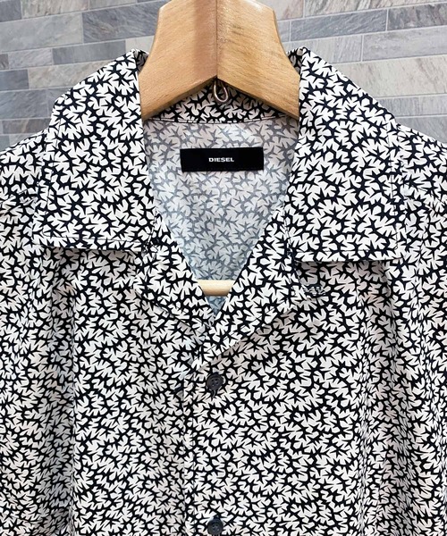DIESEL 半袖シャツ 総柄 ディーゼル 大きいサイズと大きい服のメンズ通販【ビッグエムワン】大きい