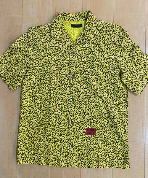 DIESEL◆Tシャツ/S/コットン/マルチカラー/総柄 DIESEL ディーゼル コットンシャツ メンズ 総柄 アットマーク柄