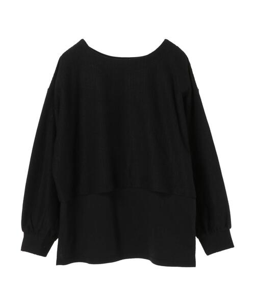 Sugar spoon(シュガースプーン)の「・SUGARSPOON SET2点タンク×プルオーバー *(Tシャツ/カットソー・レディース・モカ/ブラック/アイボリー/オレンジ・FREE)」の8枚目の写真