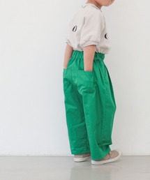 LOWRYS FARM | コットンタックワイドパンツ　939694(その他パンツ)