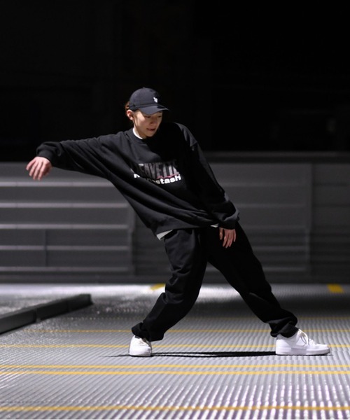 MANASTASH（マナスタッシュ）の「MANASTASH×LFYT/マナスタッシュ×エルエフワイティー　HEMP LOGO CREW SWEAT（スウェット・メンズ・ラベンダー/ブラック/カーキ・MEDIUM/LARGE/X-LARGE）」の17枚目の写真