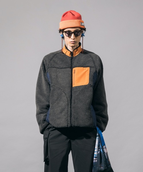 REVERSIBLE BOA BLOUSON