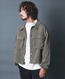 The TWENTYSEVEN:STRETCH BIGPOCKET BLOUSON ストレッチ ビックポケット ブルゾン