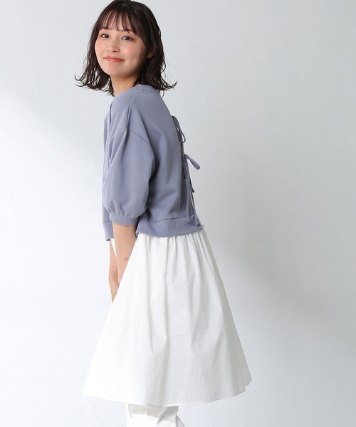 レイヤード風チュニック Lサイズ Honeys（ハニーズ）の「レイヤード風チュニック（チュニック