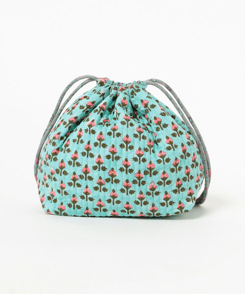 B:MING by BEAMS（ビーミングバイビームス）の「Rungta × B:MING by BEAMS / 別注 ランチポーチ（ポーチ・レディース・グレー/ブルー・ONE SIZE）」の15枚目の写真