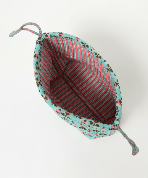 B:MING by BEAMS（ビーミングバイビームス）の「Rungta × B:MING by BEAMS / 別注 ランチポーチ（ポーチ・レディース・グレー/ブルー・ONE SIZE）」の18枚目の写真