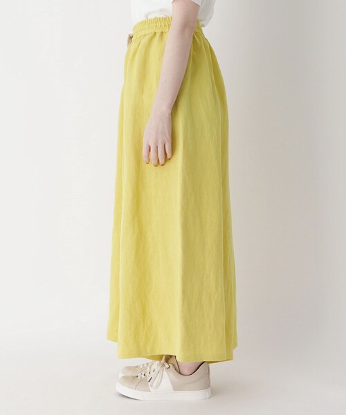 smart pink（スマートピンク）の「◆【手洗い可】イージースカーチョ（その他パンツ・レディース・イエロー/ライトベージュ/ブルー・88）」の7枚目の写真