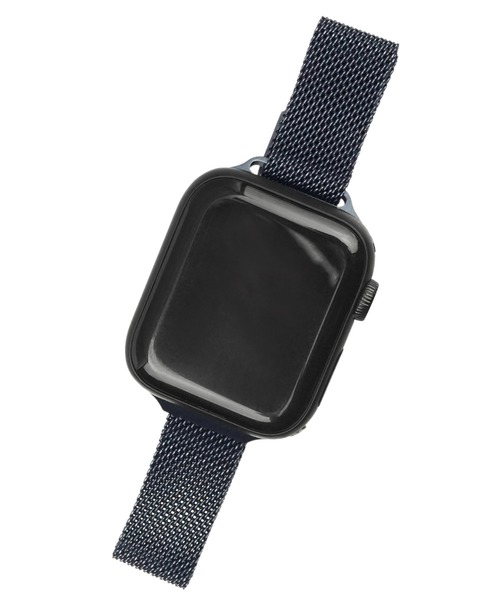 SBG（エスビー）の「アップルウォッチ対応 ステンレスマグネットスリムバンド / SBG（デジタル腕時計・レディース・ブラック/ピンク/シルバー/ゴールド/ローズ/ピンクゴールド/ネイビー・44mm/40mm）」の3枚目の写真