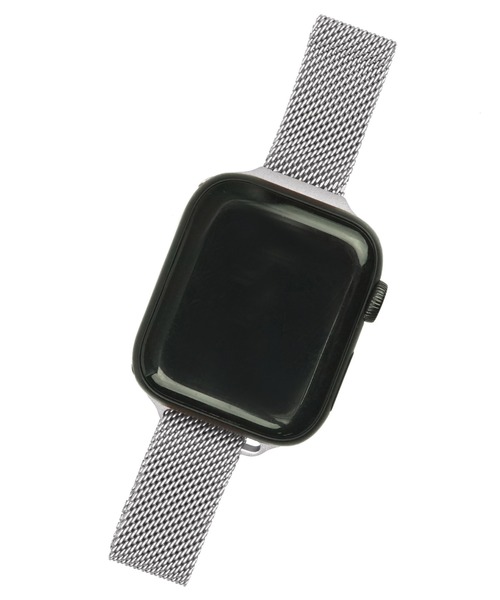 SBG（エスビー）の「アップルウォッチ対応 ステンレスマグネットスリムバンド / SBG（デジタル腕時計・レディース・ブラック/ピンク/シルバー/ゴールド/ローズ/ピンクゴールド/ネイビー・44mm/40mm）」の5枚目の写真