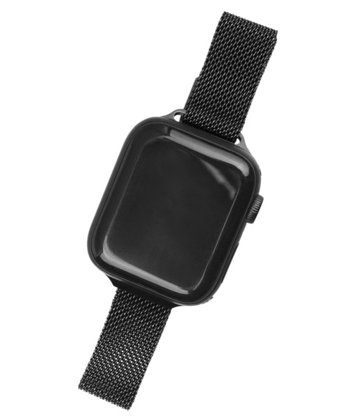 SBG（エスビー）の「アップルウォッチ対応 ステンレスマグネットスリムバンド / SBG（デジタル腕時計・レディース・ブラック/ピンク/シルバー/ゴールド/ローズ/ピンクゴールド/ネイビー・44mm/40mm）」の2枚目の写真