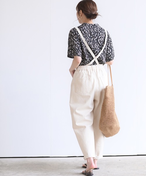 rps（アールピーエス）の「開襟シャツ（シャツ/ブラウス・レディース・オフホワイト/ブラック/ブラック系その他2/ミント/ピンク/グリーン・M）」の15枚目の写真