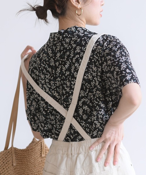 rps（アールピーエス）の「開襟シャツ（シャツ/ブラウス・レディース・オフホワイト/ブラック/ブラック系その他2/ミント/ピンク/グリーン・M）」の19枚目の写真