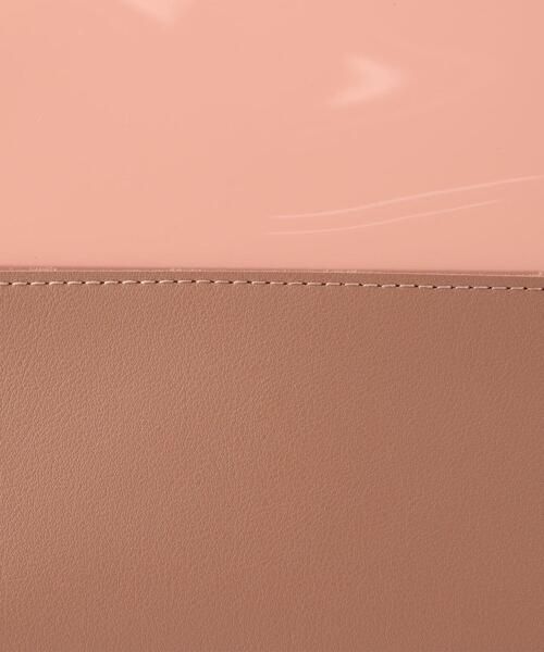 closet story（クローゼットストーリー）の「＜closet story＞TPU×FL コンビ トートバッグ（トートバッグ・レディース・ブラック/ライトピンク・FREE）」の8枚目の写真