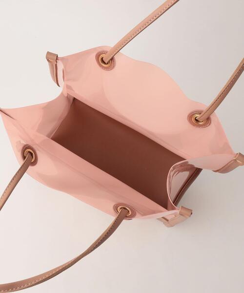 closet story（クローゼットストーリー）の「＜closet story＞TPU×FL コンビ トートバッグ（トートバッグ・レディース・ブラック/ライトピンク・FREE）」の9枚目の写真