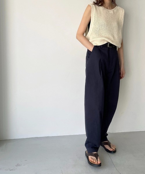 キャナルジーン　RED CHOP WORKS  キルティングベスト　カーキ キャナルジーン CANAL JEAN RED CHOP WORKS(レッドチョップ