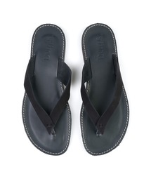 LEATHER SANDALS：メイドインジャパン 国産 鼻緒レザーサンダル