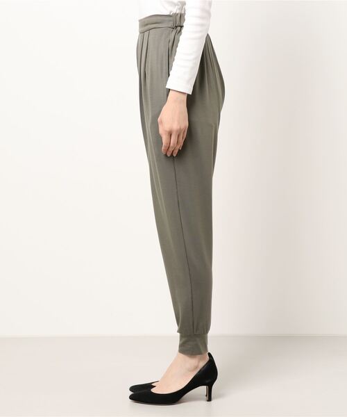 RIVE DROITE（リヴドロワ）の「楽ちん綺麗シルエット　カットソージョガーパンツ（その他パンツ・レディース・カーキ/ベージュ/ブラック・36/38）」の5枚目の写真