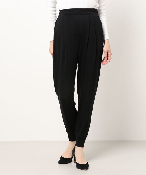 RIVE DROITE（リヴドロワ）の「楽ちん綺麗シルエット　カットソージョガーパンツ（その他パンツ・レディース・カーキ/ベージュ/ブラック・36/38）」の8枚目の写真