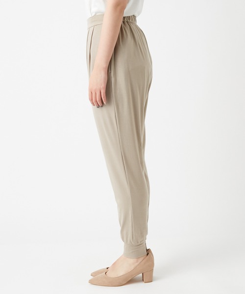 RIVE DROITE（リヴドロワ）の「楽ちん綺麗シルエット　カットソージョガーパンツ（その他パンツ・レディース・カーキ/ベージュ/ブラック・36/38）」の12枚目の写真