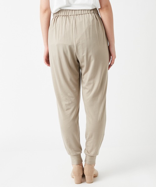 RIVE DROITE（リヴドロワ）の「楽ちん綺麗シルエット　カットソージョガーパンツ（その他パンツ・レディース・カーキ/ベージュ/ブラック・36/38）」の13枚目の写真