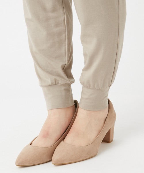 RIVE DROITE（リヴドロワ）の「楽ちん綺麗シルエット　カットソージョガーパンツ（その他パンツ・レディース・カーキ/ベージュ/ブラック・36/38）」の17枚目の写真