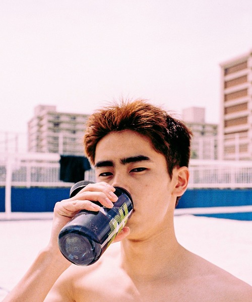 NALGENE（ナルゲン）の「10K WATER BOTTLE for NALGENE  HUF ハフ  ウォーターボトル 500ml（水筒・メンズ・グレー・O/S）」の4枚目の写真