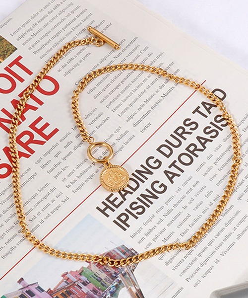 Ree&Mee（リーアンドミー）の「Ree＆Mee アンティーク コイン ネックレス（ネックレス・メンズ・ゴールド/シルバー・FREE）」の6枚目の写真