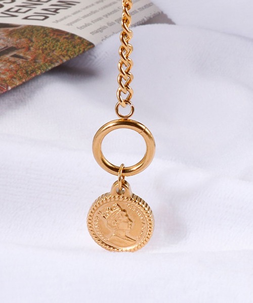 Ree&Mee（リーアンドミー）の「Ree＆Mee アンティーク コイン ネックレス（ネックレス・メンズ・ゴールド/シルバー・FREE）」の9枚目の写真