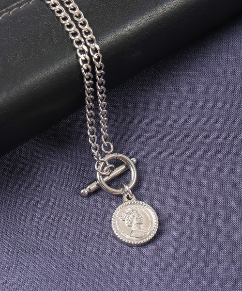Ree&Mee（リーアンドミー）の「Ree＆Mee アンティーク コイン ネックレス（ネックレス・メンズ・ゴールド/シルバー・FREE）」の17枚目の写真