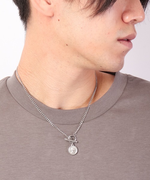 Ree&Mee（リーアンドミー）の「Ree＆Mee アンティーク コイン ネックレス（ネックレス・メンズ・ゴールド/シルバー・FREE）」の11枚目の写真