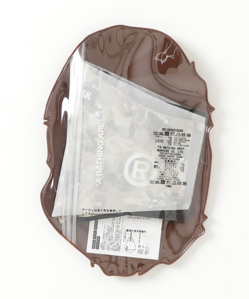A BATHING APE（アベイシングエイプ）の「DESERT CAMO MASK M（マスク・メンズ・ベージュ・FREE）」の3枚目の写真