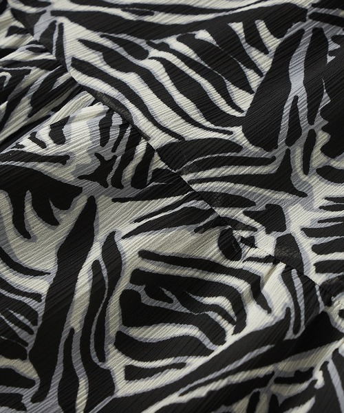 RIVE DROITE（リヴドロワ）の「モロッカンプリントティアードスカート（スカート・レディース・ブラウン/ブラック・FREE）」の11枚目の写真