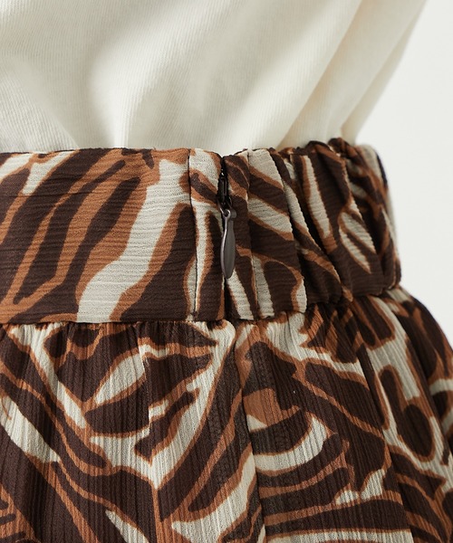 RIVE DROITE（リヴドロワ）の「モロッカンプリントティアードスカート（スカート・レディース・ブラウン/ブラック・FREE）」の22枚目の写真