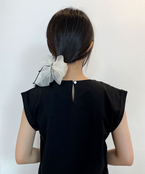 CEMONEMO(セモネモ)の「リネン混 ショルダータック トップス(シャツ/ブラウス・レディース・ホワイト/ブラック/ベージュ・FREE)」の18枚目の写真