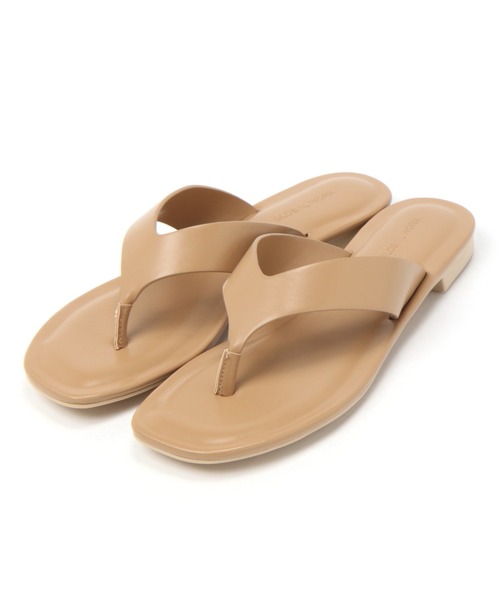 GLOBAL WORK（グローバルワーク）の「PUトングサンダル/948868（サンダル・レディース・ブラック/オフホワイト/ブラウン/ライトベージュ・MEDIUM/LARGE）」の5枚目の写真