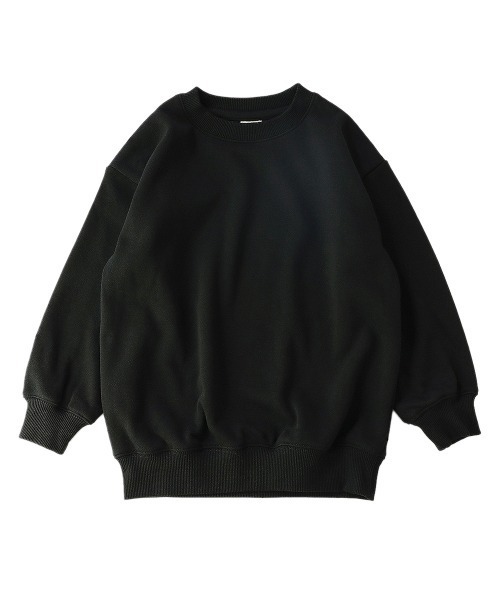 devirock（デビロック）の「【裏起毛】ビッグシルエット裏シャギートレーナー（スウェット・キッズ・ダークベージュ/ブルー系その他/ブラック/モカ/グレー系その他・150cm/120cm/110cm/160cm/140cm/100cm/130cm）」の10枚目の写真