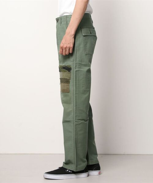 JAPAN BLUE JEANS(ジャパンブルージーンズ)の「モダンミリタリーベイカーパンツ / アーミーバックサテン硫化染め(その他パンツ・メンズ・オリーブドラブ・34inch/28inch/30inch/32inch)」の12枚目の写真