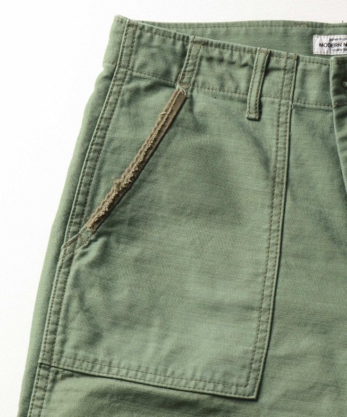 JAPAN BLUE JEANS(ジャパンブルージーンズ)の「モダンミリタリーベイカーパンツ / アーミーバックサテン硫化染め(その他パンツ・メンズ・オリーブドラブ・34inch/28inch/30inch/32inch)」の11枚目の写真