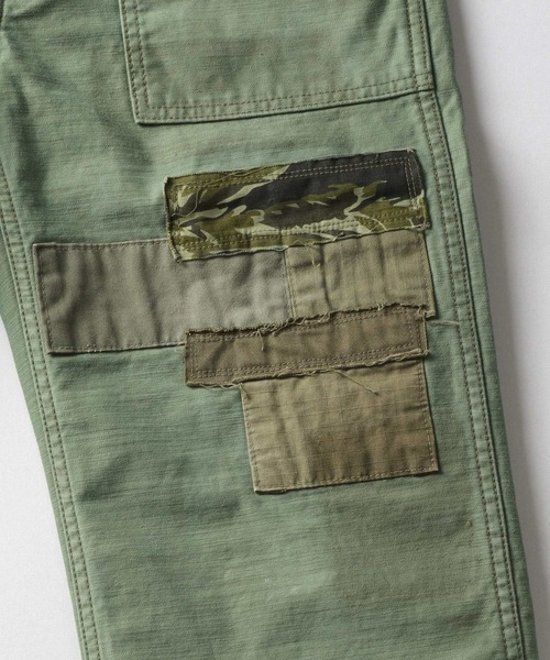 JAPAN BLUE JEANS(ジャパンブルージーンズ)の「モダンミリタリーベイカーパンツ / アーミーバックサテン硫化染め(その他パンツ・メンズ・オリーブドラブ・34inch/28inch/30inch/32inch)」の7枚目の写真