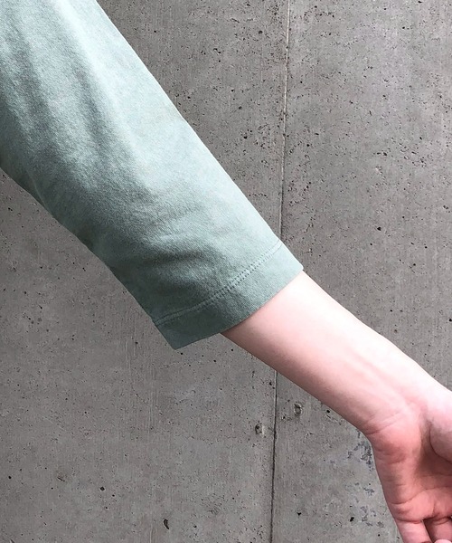 ONIGIRI（オニギリ）の「ポケットＴシャツ（Tシャツ/カットソー・レディース・チャコール/カーキ/ホワイト・FREE）」の13枚目の写真