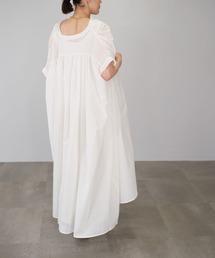 ＡＮＤＪ | オーバーサイズバンドカラーギャザーワンピース(ワンピース)