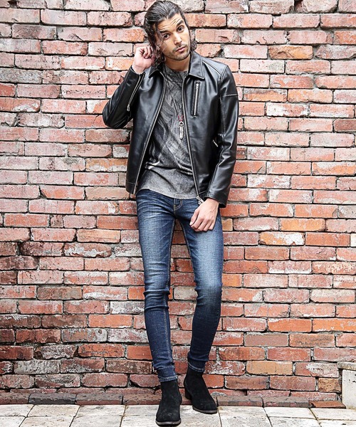 RATTLE TRAP（ラトルトラップ）の「【ハイパーストレッチ】裏起毛デニムパンツ（デニムパンツ・メンズ・ネイビー/ブルー・LL/S/M/L）」の11枚目の写真