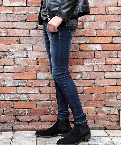 RATTLE TRAP（ラトルトラップ）の「【ハイパーストレッチ】裏起毛デニムパンツ（デニムパンツ・メンズ・ネイビー/ブルー・LL/S/M/L）」の18枚目の写真