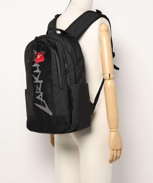 ｌａｒｋｉｎｓ（ラーキンス）の「LARKiNS(ラーキンス) ラウンドバックパック LTPL-02（バックパック/リュック・メンズ・ブラック×ブラック/ブラック×ピンク/ブラック×レッド・ONE SIZE）」の5枚目の写真