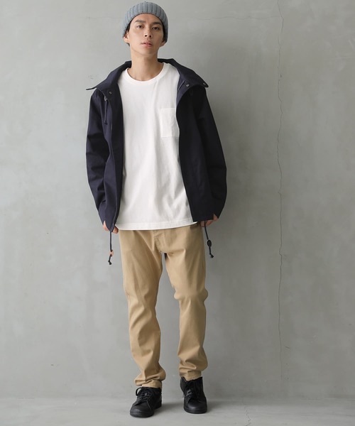 osharewalker（オシャレウォーカー）の「【廃盤】『胸ポケット付きロンT』（Tシャツ/カットソー・メンズ・ブラック/オフホワイト/カーキ/グレイッシュブルー・2/3）」の8枚目の写真