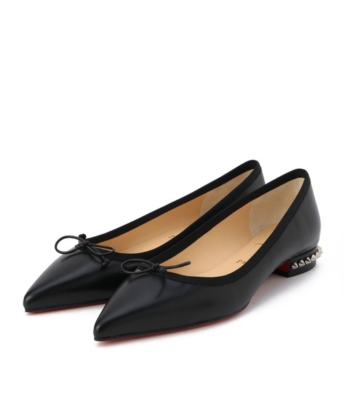 Christian Louboutin（クリスチャンルブタン）の「CHRISTIAN LOUBOUTIN / "Hall Flat" スパイクバレエシューズ（バレエシューズ・レディース・ブラック・37.5/37/36.5/38.5/38/36）」の3枚目の写真